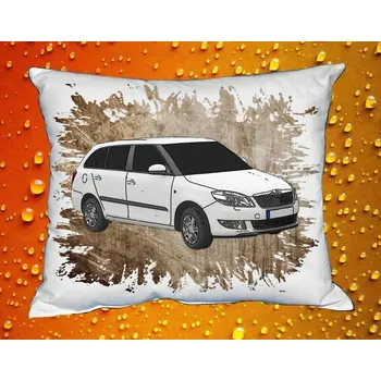 Povlak na polštářek Polštář s Českým autem 035 (auta České výroby)