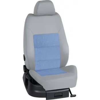 Potah sedadla Autopotahy Peugeot RIFTER / od r.2018->, 5 Míst ( samostatnýh ), STANDARD > OR 0420 (OR 0420 / Světle šedý bok)