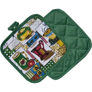 Chňapka Numberoplus Bavlněná kuchyňská chňapka 15 x 15 cm - Tcebeer