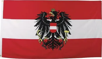 Vlajka MFH Vlajka Rakouska 150 x 90 cm