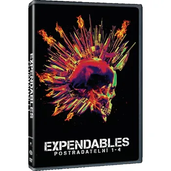 DVD film Expendables: Postradatelní 1-4 kolekce (2010, 2012, 2014, 2023)