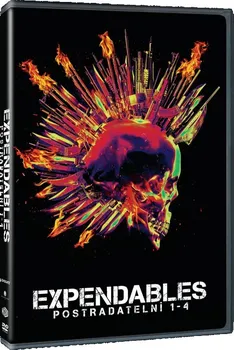 DVD film Expendables: Postradatelní 1-4 kolekce (2010, 2012, 2014, 2023)