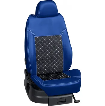 Potah sedadla Autopotahy Citröen JUMPER / od r.2000->, 3 místa, KOŽENKA > OR 0425 (OR 0425 / Modrý koženkový bok)