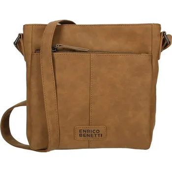 Módní doplněk Enrico Benetti Kabelka Kensi cross Enrico Benetti Hnědá