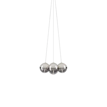 Lodes 22121 4030 Random Cloud 7 ø23, závěsné svítidlo LED 7 x 5W 3000K, chromové sklo, průměr 62cm