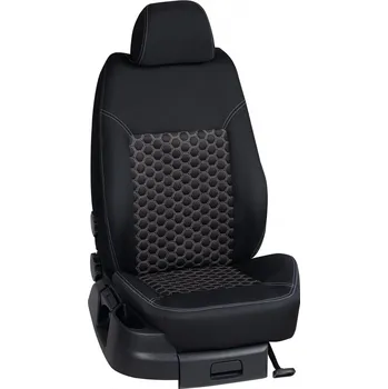 Potah sedadla Autopotahy Hyundai I 30 / od r.2018->, 5 dveří, KOMFORT > KS003 (KS003 / Černý bok)