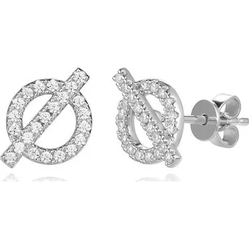 Náušnice Náušnice SILVERINO se zirkony 8736