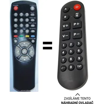 Dálkový ovladač Samsung AA59-10129C náhradní dálkový ovladač pro seniory