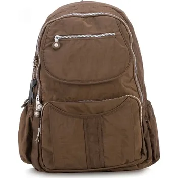 Sportovní batoh Cestovní nylonový batoh pro ženy - Kaštanová,33 x 16 x 47cm