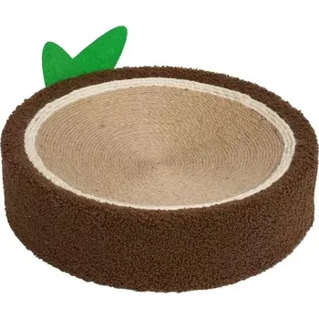 Kočičí škrabadlo z sisalu pro odpočinek a hru - kokosový ořech