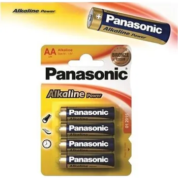 PANASONIC LR6 4BP AA Power Alkalické