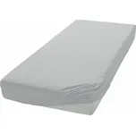 Jersey prostěradlo Šedé Dreamee Rozměr: 180x200 cm