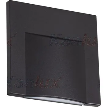 Kanlux ERINUS 12V černé L-WW 3000K čtvercové orientační svítidlo 33332