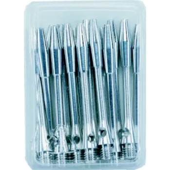 Příslušenství pro šipky Násadky XL Aluminium krátké 15 ks