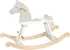 Houpací kůň Goki White Star houpací koník bílý/šedý/béžový