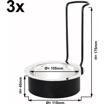 G.Gastro (3 Kusy) Stojan na naběračku