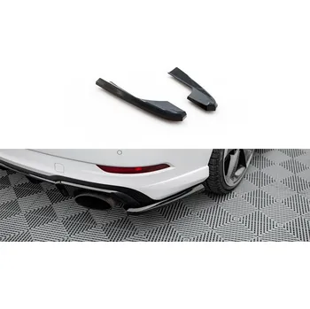 Auto-moto Splittery zadní boční V.2 Audi RS3 Sedan 8V Facelift černý lesklý plast