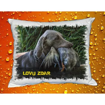 Dekorativní polštářek Polštářek pro myslivce č. 73 (MYSLIVECKÝ POLŠTÁŘ)