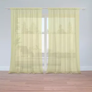 Záclona Záclony Avokádo: 2 ks - 150x250 cm - Sablio