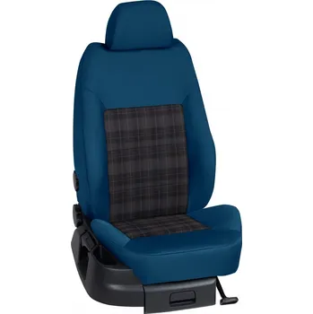 Potah sedadla Autopotahy Citröen C3 / od r.2019->, 5 dveří, Aircross, STANDARD > OR 0408 (OR 0408 / Modrý bok)