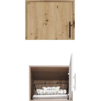 Šatní skříň SMART r | nástavec SRN5 | 50 cm | UNI dvířka | artisan