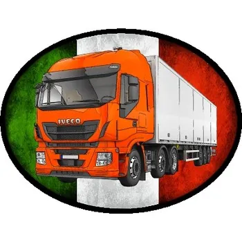 Nášivka nášivka náklaďák tahač Iveco Stralis 500 (nášivky tahače a nákladní auta)