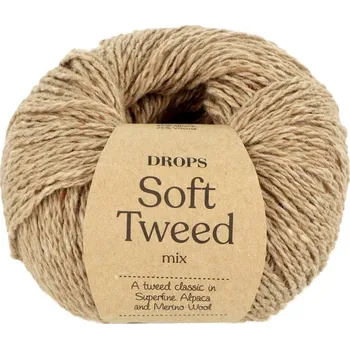 Příze Drops Soft Tweed 04 karamelová