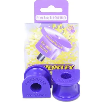 Silentblok nápravy Powerflex Silentblok uložení předního stabilizátoru 16mm Ford Fiesta Mk3, XR2i and RS1800 16V