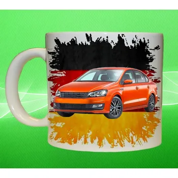 hrnek Volkswagen Polo Allstar 550ml (hrneček s osobním autem )