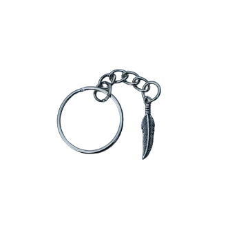 DCH Kovový přívěsek na klíče - pírko