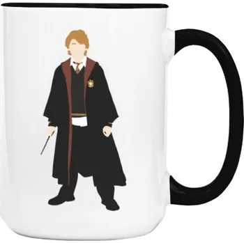 Hrnek velký barevný s potiskem Ronald Weasley HP