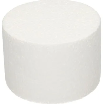 Jedlá dekorace na dort Svět pečení Polystyrenová maketa kruh o 10 x 7 cm