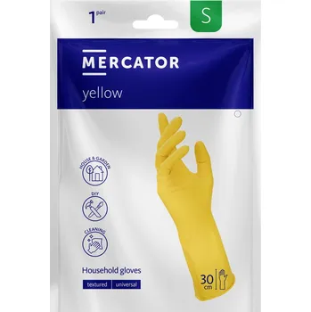 Pracovní rukavice MERCATOR yellow Úklidové rukavice L RG10004004