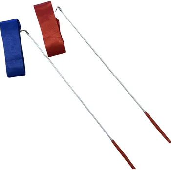 Stuha Gymnastická stuha cvičná 4 m - barva modrá