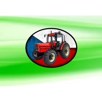 Nášivka nášivka s traktorem ZETOR 10540 Obdélník (nášivky traktory)