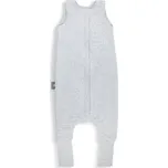 Celoroční spací pytel s nohavicemi Sleepee Melange Grey/Mint S