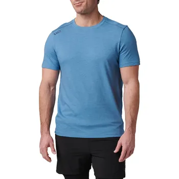 Pánské oblečení Triko 5.11 PT-R Charge 2.0 S/S - Mineral Blue Heather L
