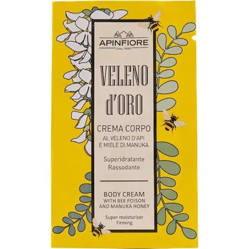 Pleťový krém Apinfiore Crema Corpo Veleno D´api | Tělový krém se včelím jedem 3 ml
