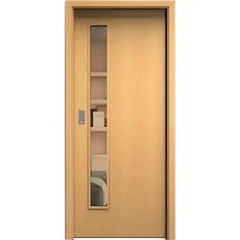 Interiérové dveře SAPELI ELEGANT KOMFORT M60 - DÝHA - POSUVNÉ DVEŘE VČ. ZÁRUBNĚ - Buk Průchozí šířka (cm): 70, Průchozí výška (cm): 197, Typ skla: Planibel bronz