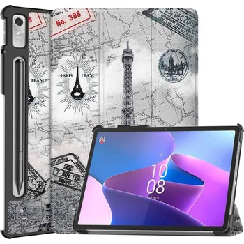 Příslušenství pro tablet Print chytré zavírací pouzdro na Lenovo Tab P11 Pro (2.Gen) - Eiffelova věž