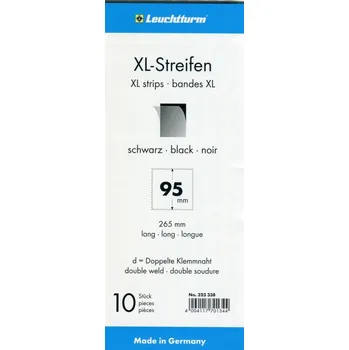 Sběratelství Hawid pásky XL 265 x 80 mm (d) - balení 10 ks - černé