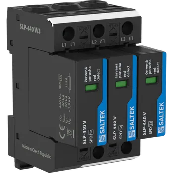 Přepěťová ochrana SALTEK Ochrana SLP-440 V/3 přepětí 400V v AC A01910