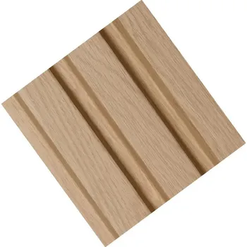 Obklad Lamelio Ukončovací profil na dekorační lamely MARTEL / Dub přírodní Levá 2,7 m