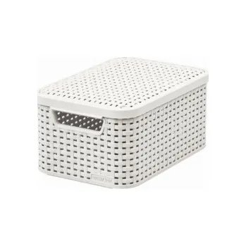 Úložný box Box Curver Style S 6L s víkem bílý
