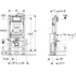 Podomítková nádrž a konstrukce Geberit Duofix 111.380.00.5