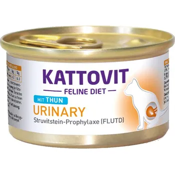 Krmivo pro kočku KATTOVIT Feline Diet Urinary tuňák 24 × 85 g