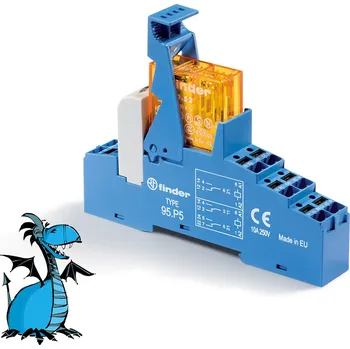 Relé FINDER Vazební člen 48P582300060, 2P/8A, 230V AC 48P582300060