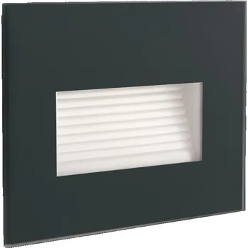 KANLUX Svítidlo LED GLASI P NW-GR 3W 140lm 4000K vestavné IP44 grafit 33695