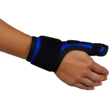 Ortika ortéza palce s dlahou OR 10A - M pravá—Ortéza pro fixaci palce kovová vyjimatelná dlaha