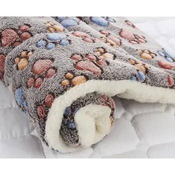 Pelíšek pro psa Plyšový pelíšek pro psy a kočky - Kávová stopa,Rozměr 32 x 25 cm